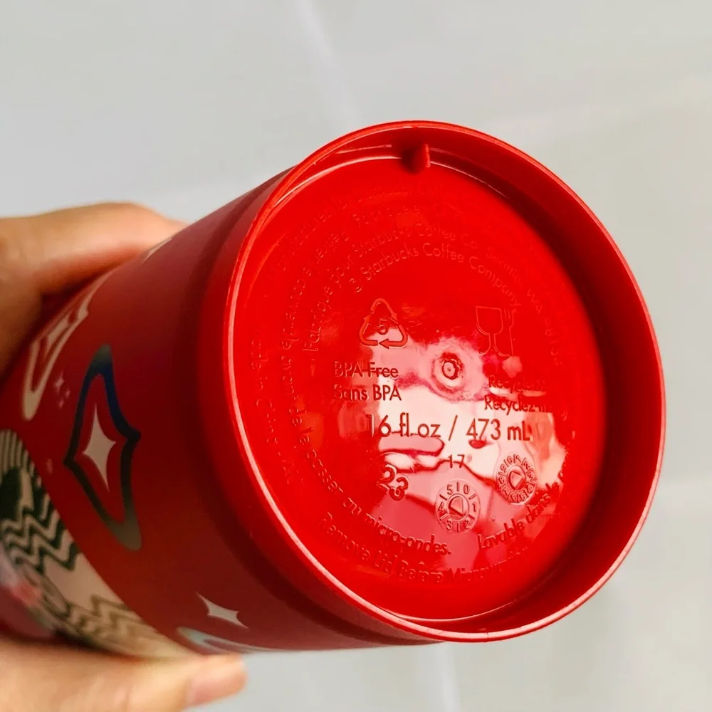 Starbucks 2023 Red Cup Day 16 Reusable Holiday Cup Limited Edition NEW Christmas